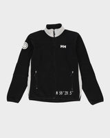 Helly Hansen Black Full-Zip Fleece - L