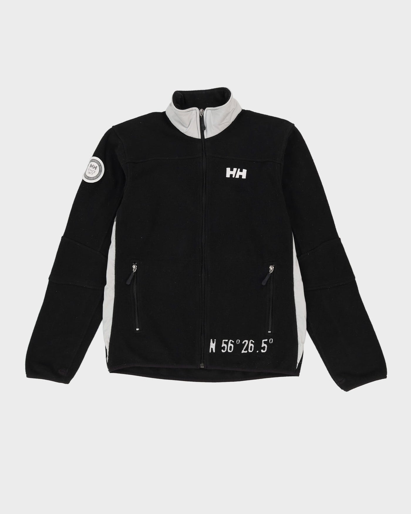 Helly Hansen Black Full-Zip Fleece - L