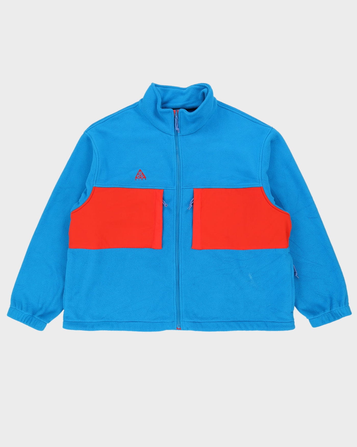 Nike ACG Blue Full-Zip Fleece - XXL