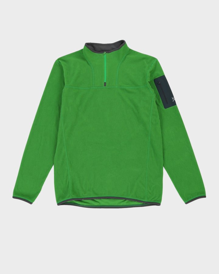 Arc'teryx Green Quarter Zip Fleece - M