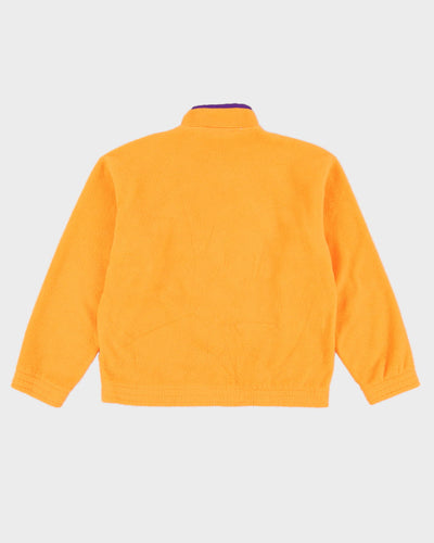 Vintage 90s Fila Orange Fleece Matching Set - S / W30
