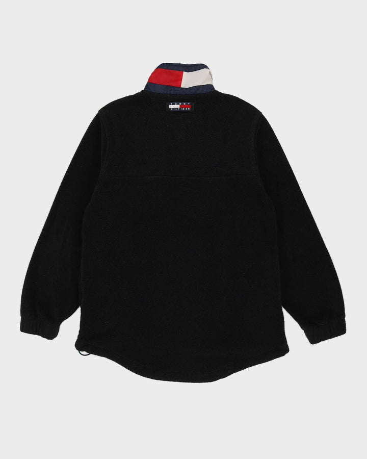 Tommy Hilfiger Black Quarter Zip Fleece - S