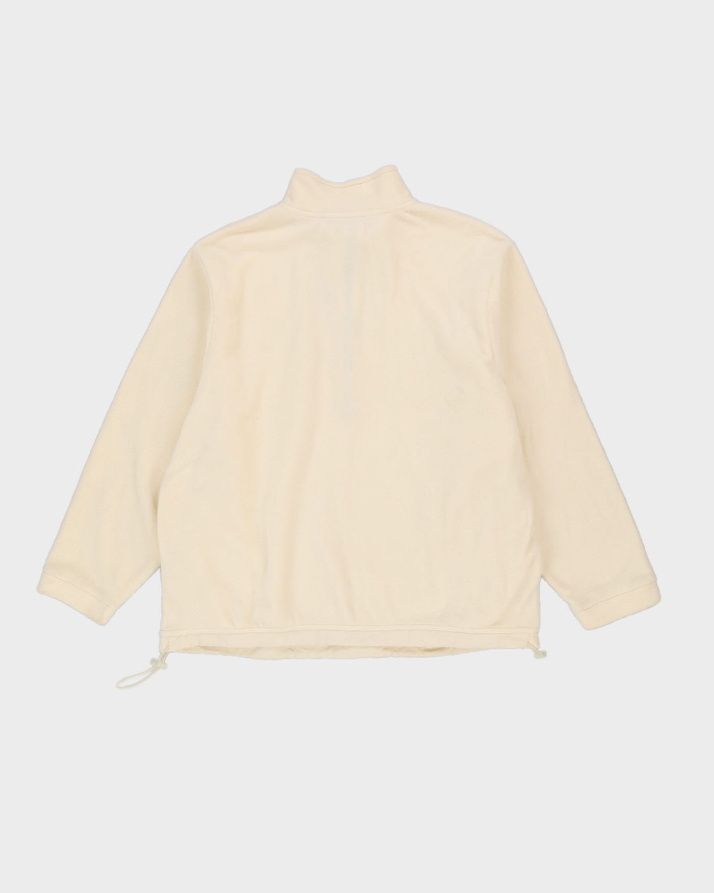 Essentials By Fear Of God White Quarter Zip Fleece - XL
