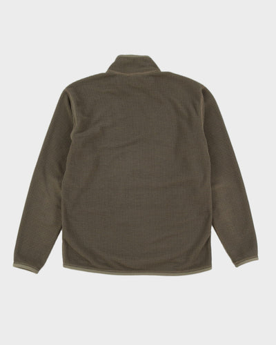 Arc'teryx Brown Half-Zip Fleece - M