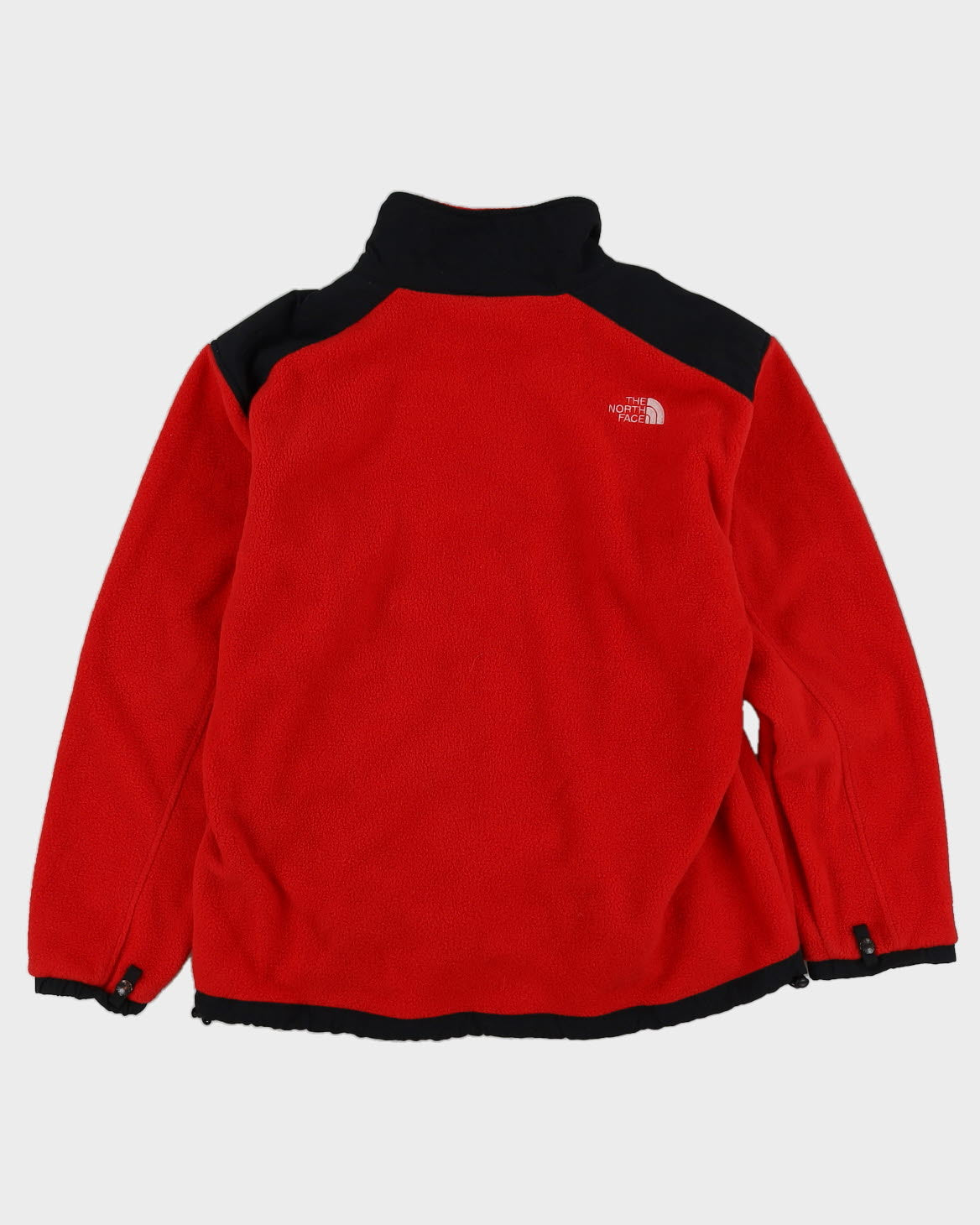 00s The North Face Red Full-Zip Polartec Fleece - L