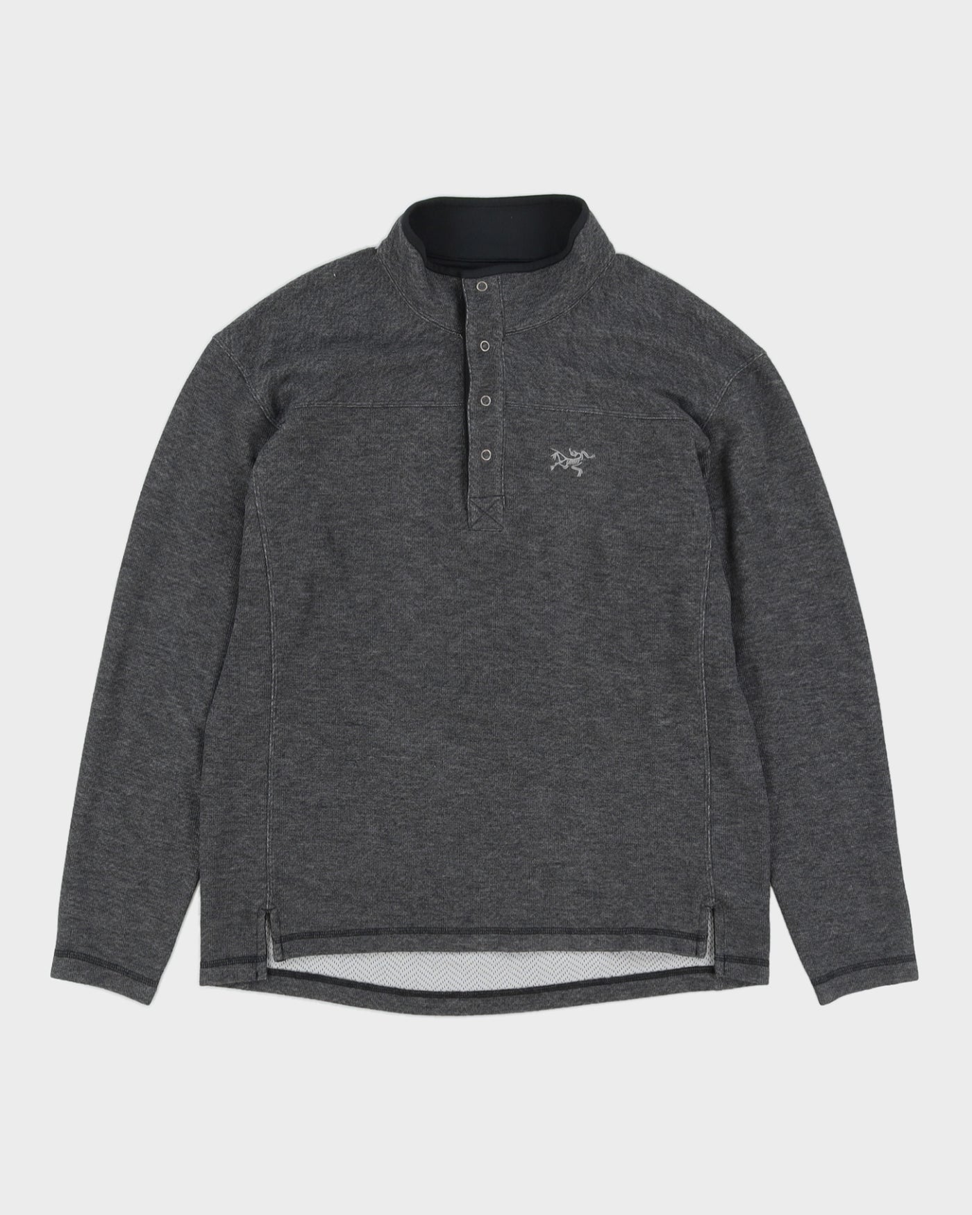 Arc'teryx Grey Quarter Zip Fleece - L
