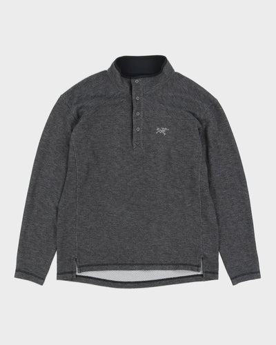 Arc'teryx Grey Quarter Zip Fleece - L