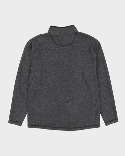 Arc'teryx Grey Quarter Zip Fleece - L