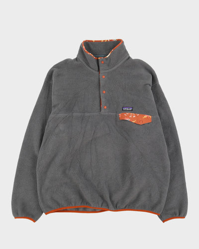 Patagonia Quarter Zip Grey Fleece - XL