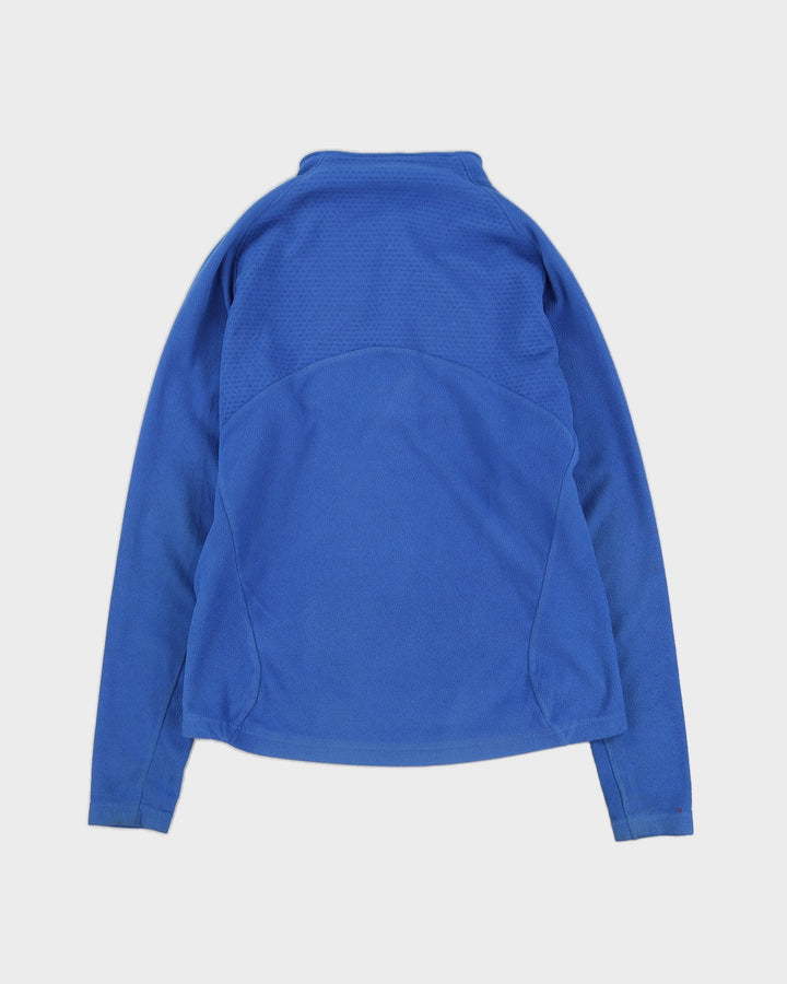 00s Y2K Nike Blue Quarter Zip Fleece - S