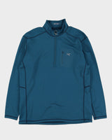 Arc'teryx Blue Half Zip Fleece - XL