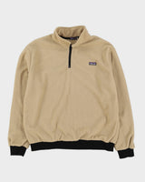 Patagonia Beige Quarter Zip Fleece - L