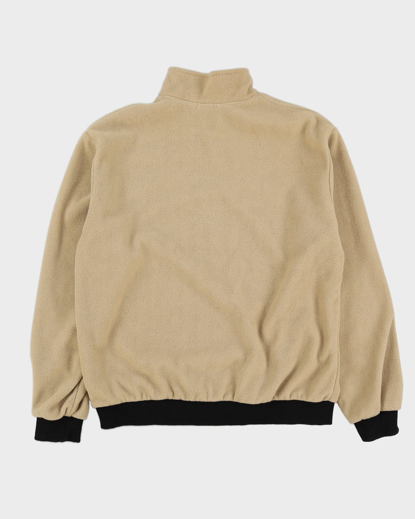 Patagonia Beige Quarter Zip Fleece - L