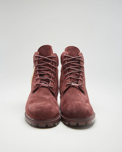 Timberland Purple 6 Inch Boots - Mens UK 9