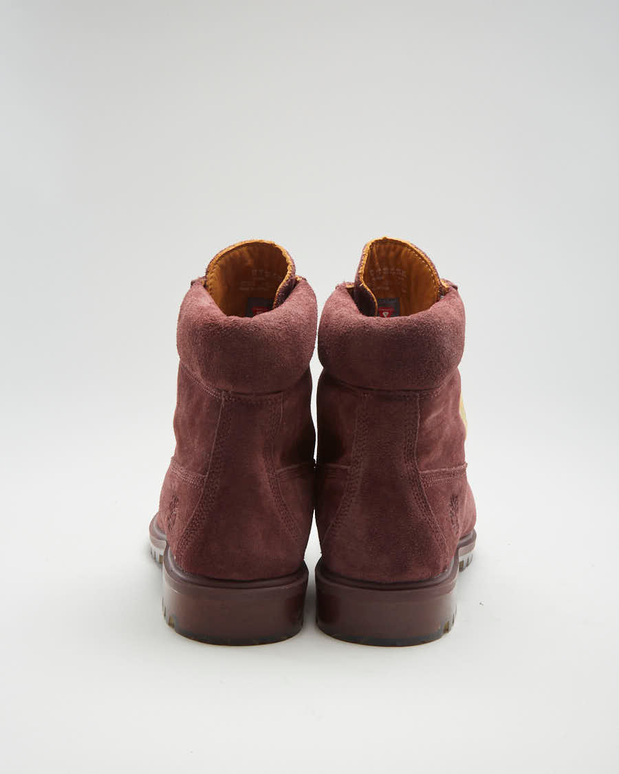 Timberland Purple 6 Inch Boots - Mens UK 9