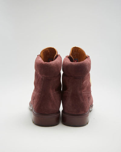 Timberland Purple 6 Inch Boots - Mens UK 9