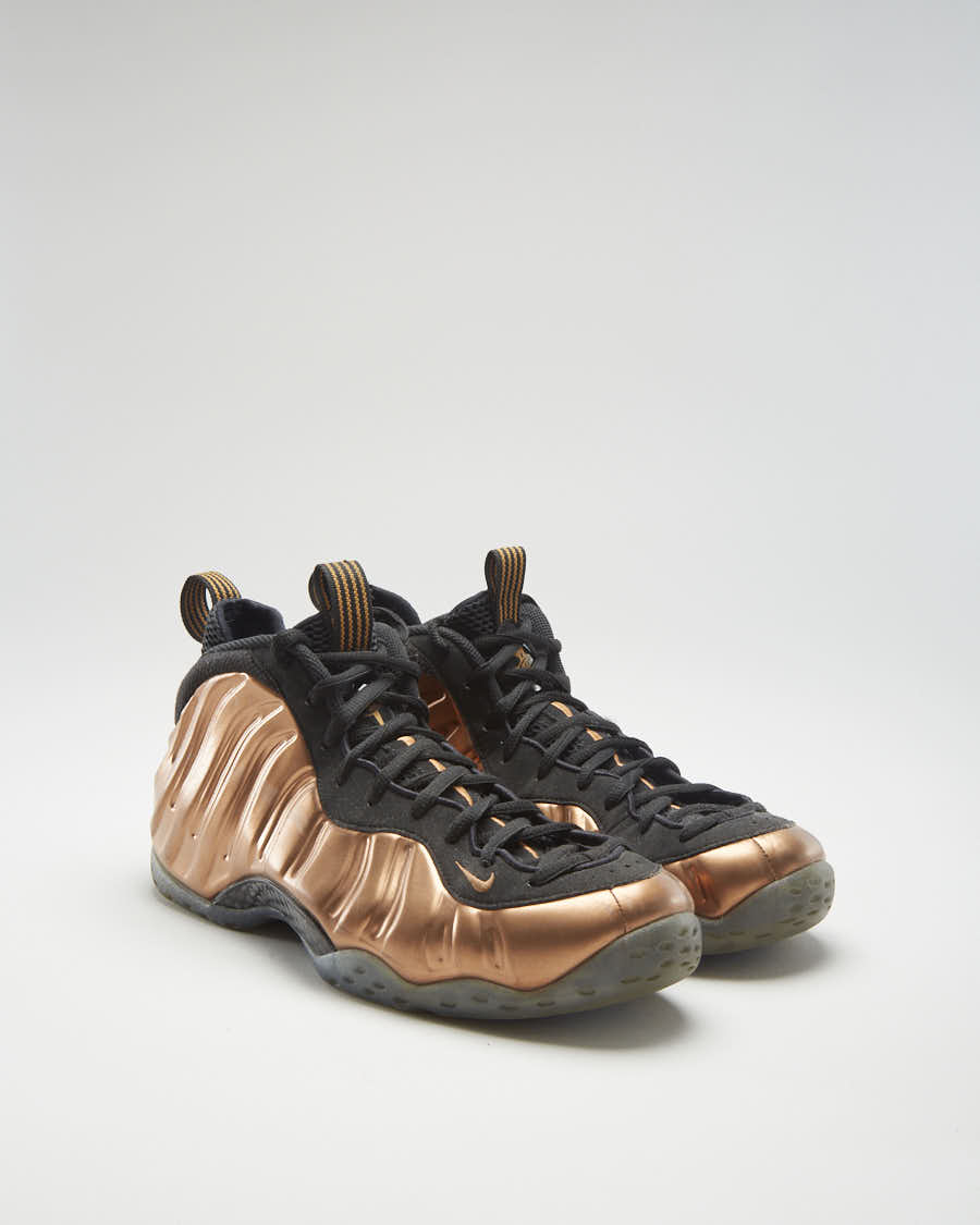 Nike Air Foamposite One Metallic Copper Penny Foam Black Bronze - Mens UK 9.5