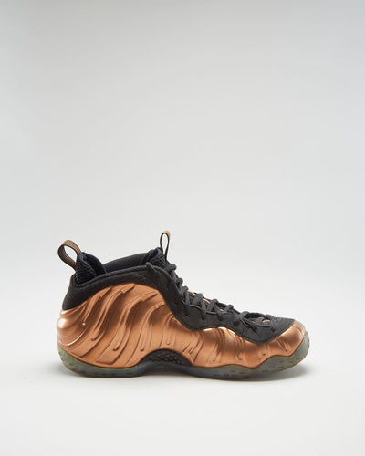 Nike Air Foamposite One Metallic Copper Penny Foam Black Bronze - Mens UK 9.5