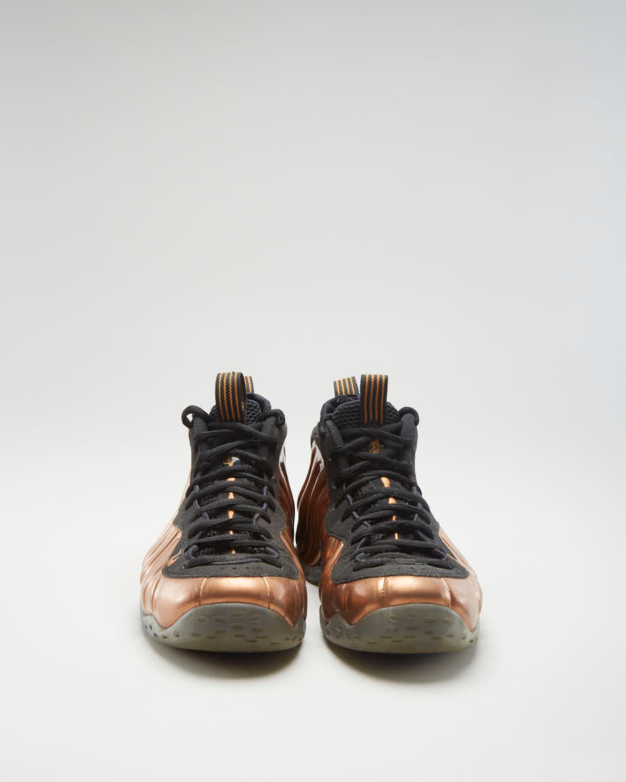 Nike Air Foamposite One Metallic Copper Penny Foam Black Bronze - Mens UK 9.5