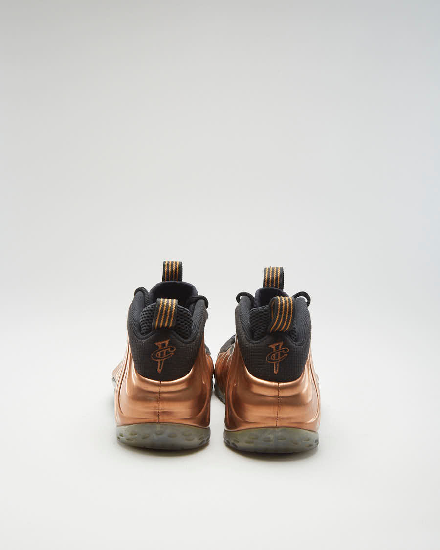 Nike Air Foamposite One Metallic Copper Penny Foam Black Bronze - Mens UK 9.5