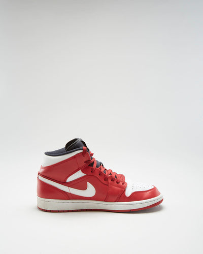 Jordan 1 Mid 'Gym Red' - Mens UK 8.5