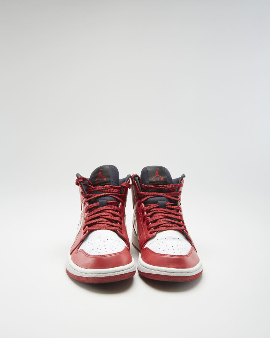 Jordan 1 Mid 'Gym Red' - Mens UK 8.5
