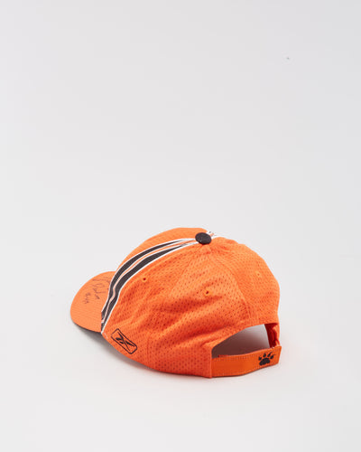 BC Lions CFL Signed Reebok Orange Flexi-Fit Hat