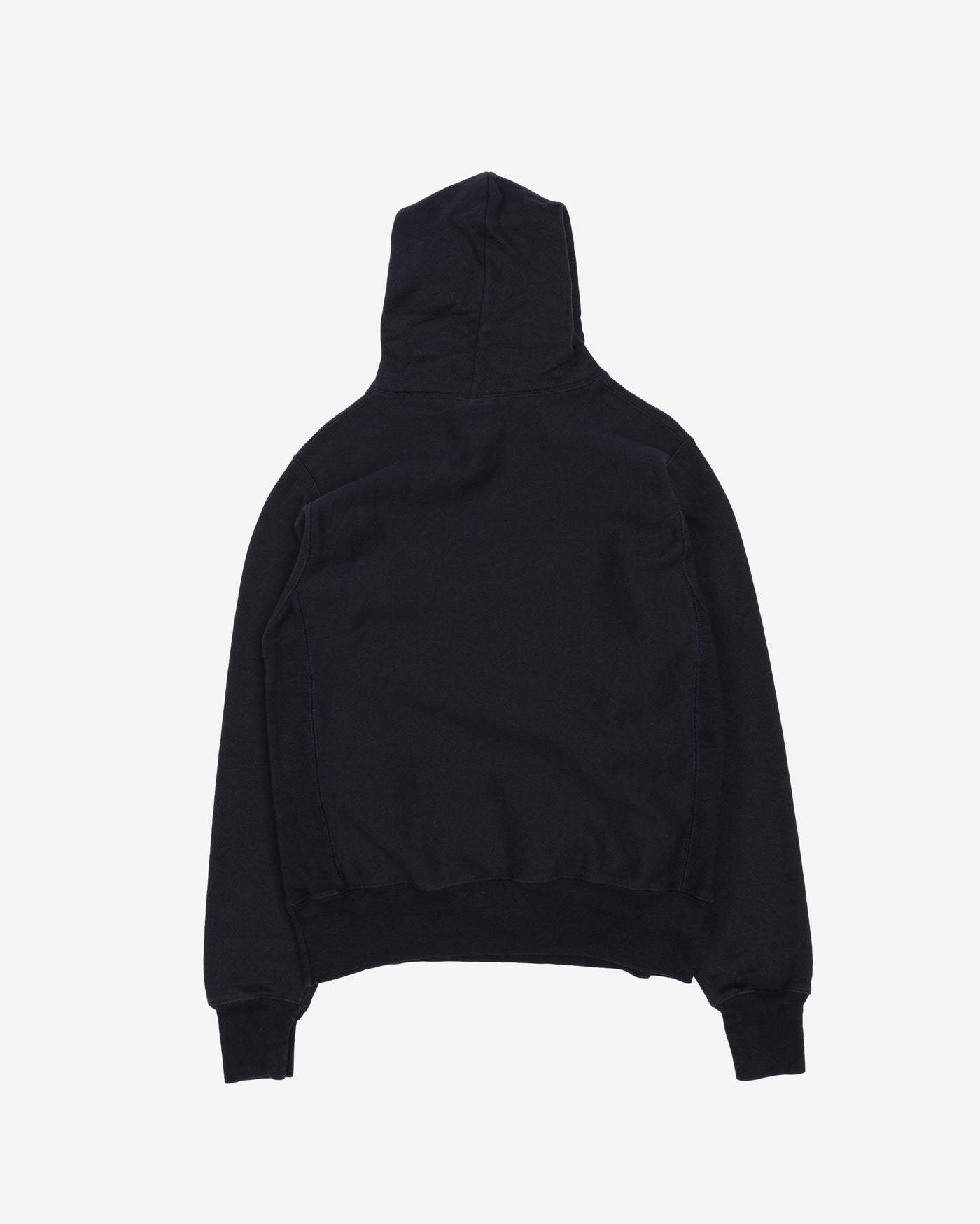 2000s Champion Reverse Weave Navy Hoodie - S