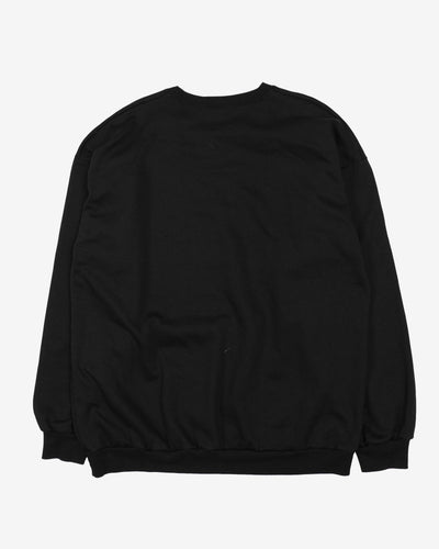 Vintage Yukon Bear Nature Graphic Black Sweatshirt - XL / XXL