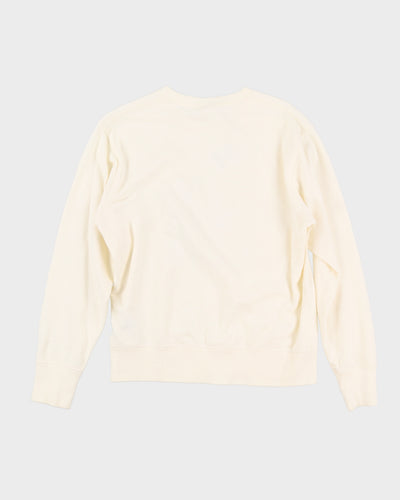 KAWS X Uniqlo X Sesame Street Cream Group Artwork Sweatshirt - S