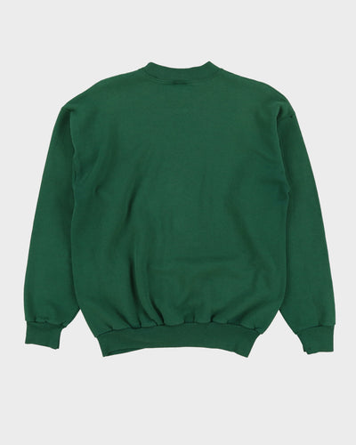 Vintage Early 90s Waskesiu National Park Green Sweatshirt - M