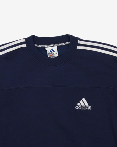 Vintage 90s Adidas Navy Sweatshirt
