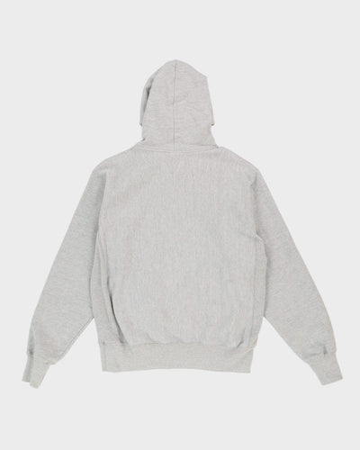 Champion Big Logo Grey Hoodie - Large