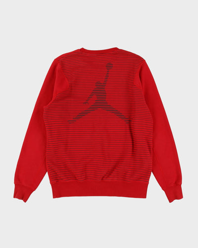 Air Jordan Red Logo Sweatshirt - L