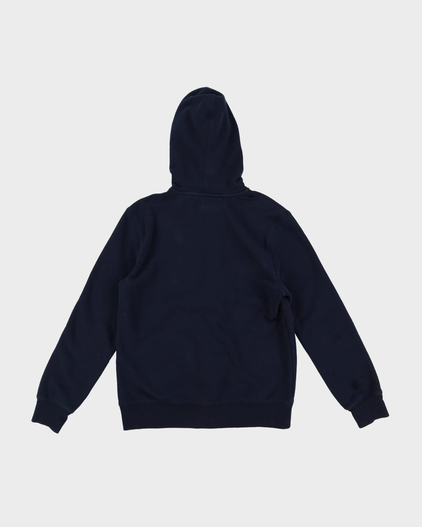 Tommy Hilfiger Navy Hooded Zip-Up Sweatshirt - M