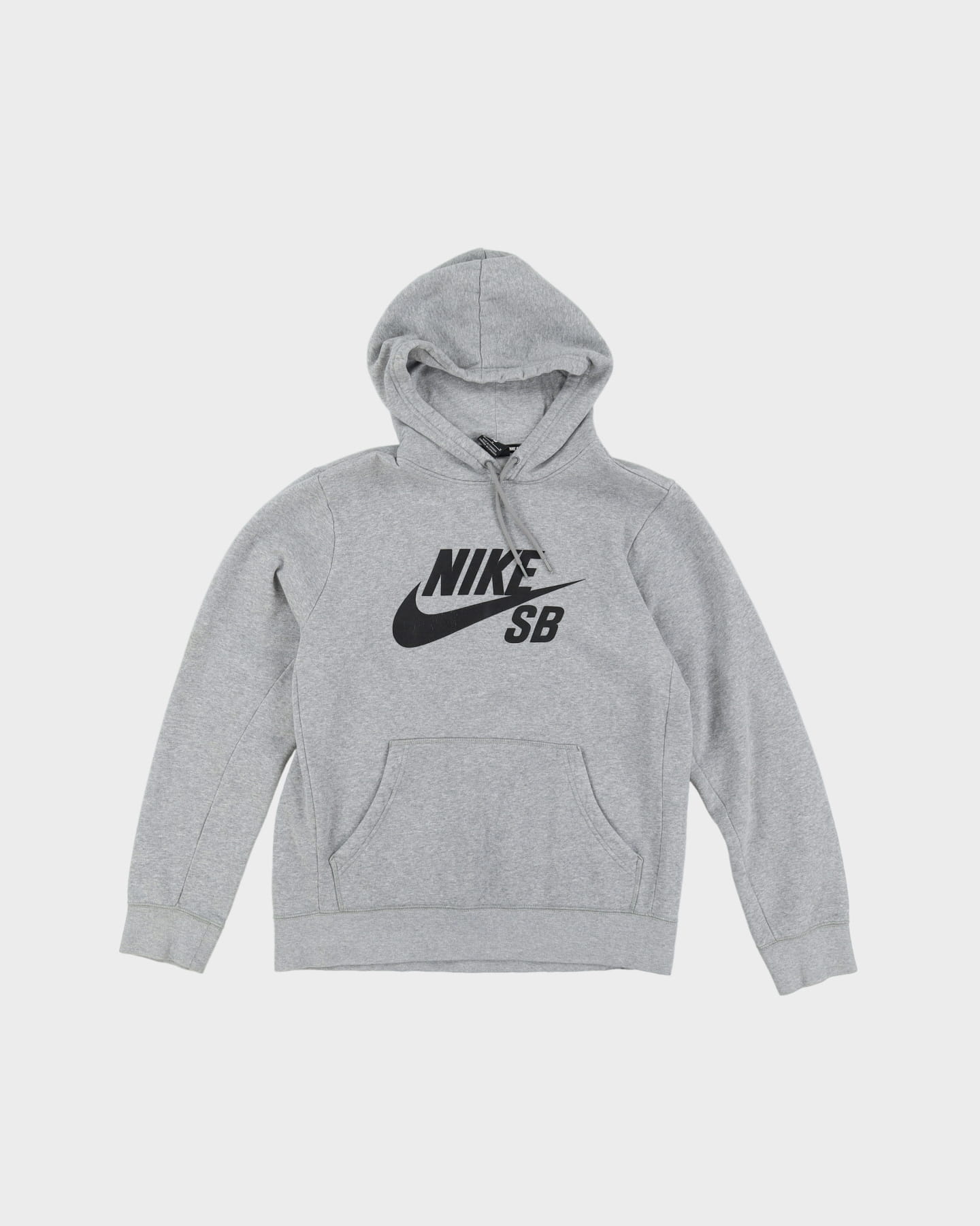 NIKE SB Grey Logo Hoodie - M
