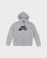 NIKE SB Grey Logo Hoodie - M