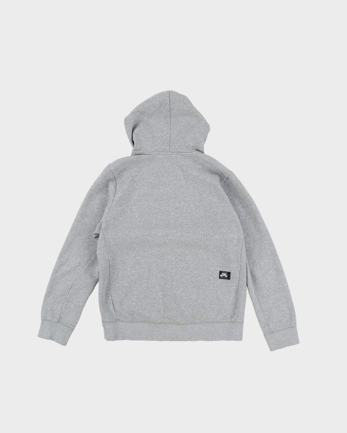 NIKE SB Grey Logo Hoodie - M