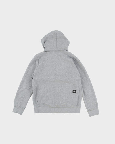 NIKE SB Grey Logo Hoodie - M