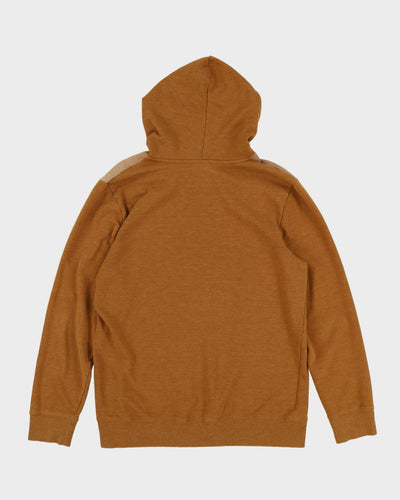 Woodland Shadow Brown Hoodie - L