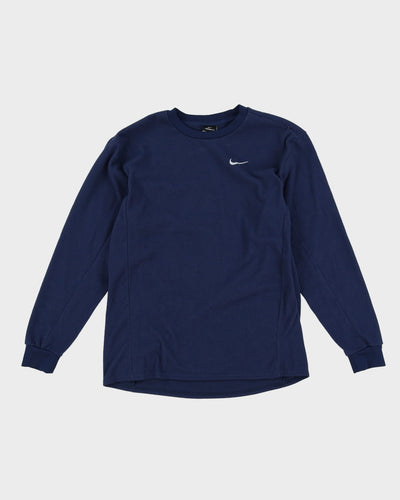 NIKE Therma-Fit Navy Sweatshirt - S / M