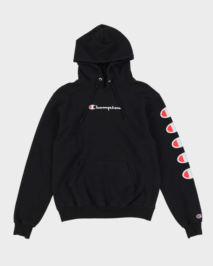 Champion Black Hoodie - S
