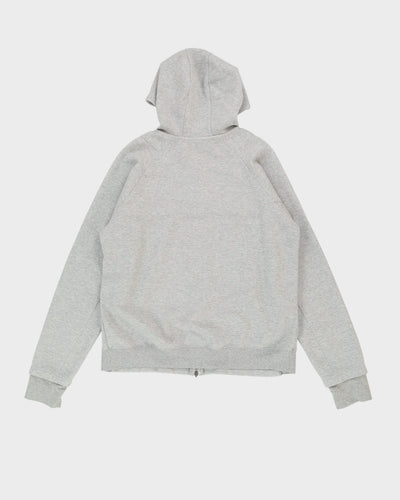 Jordan Grey Zip-Up Hoodie - XL