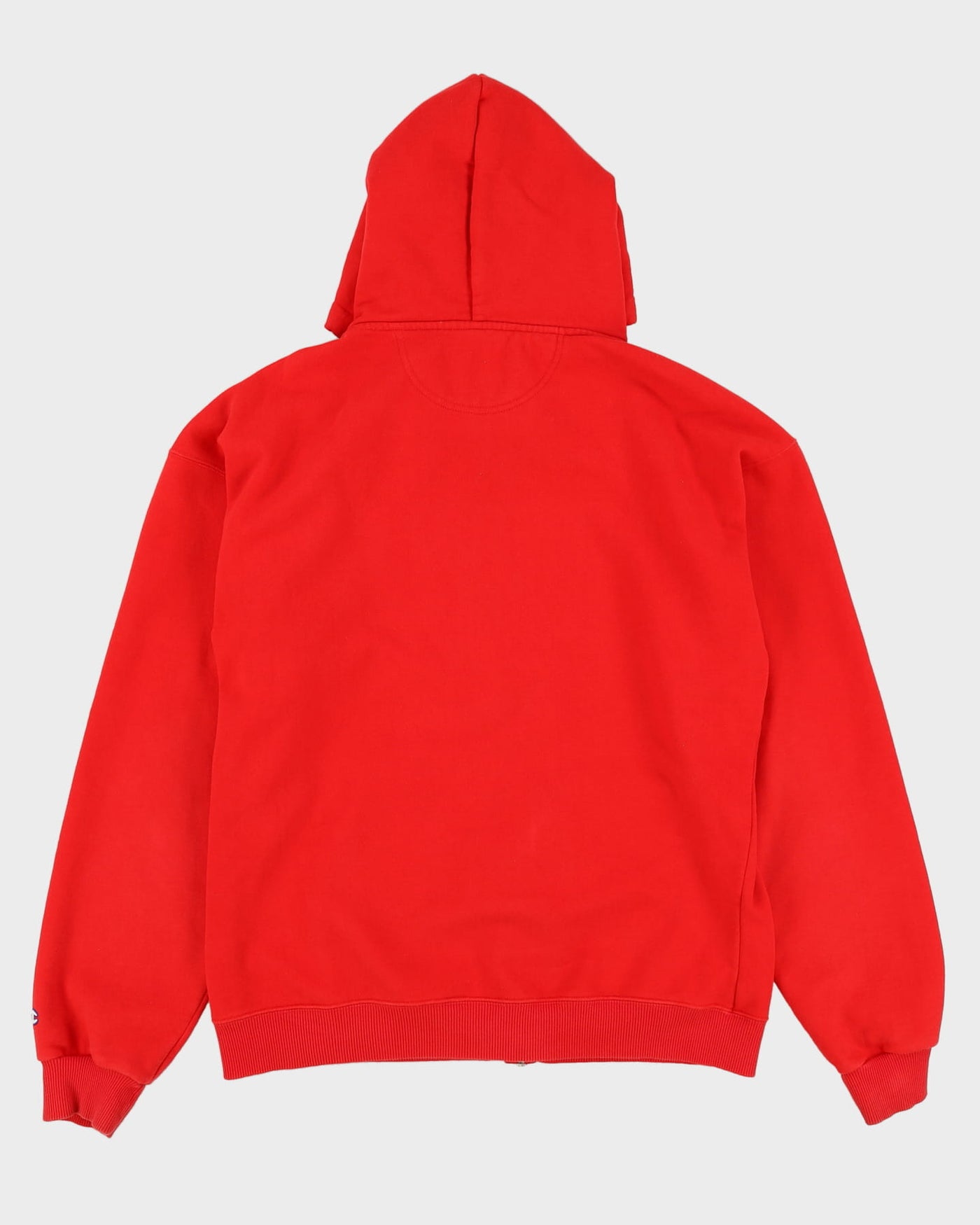 Champion Red Zip-Up Hoodie - XL