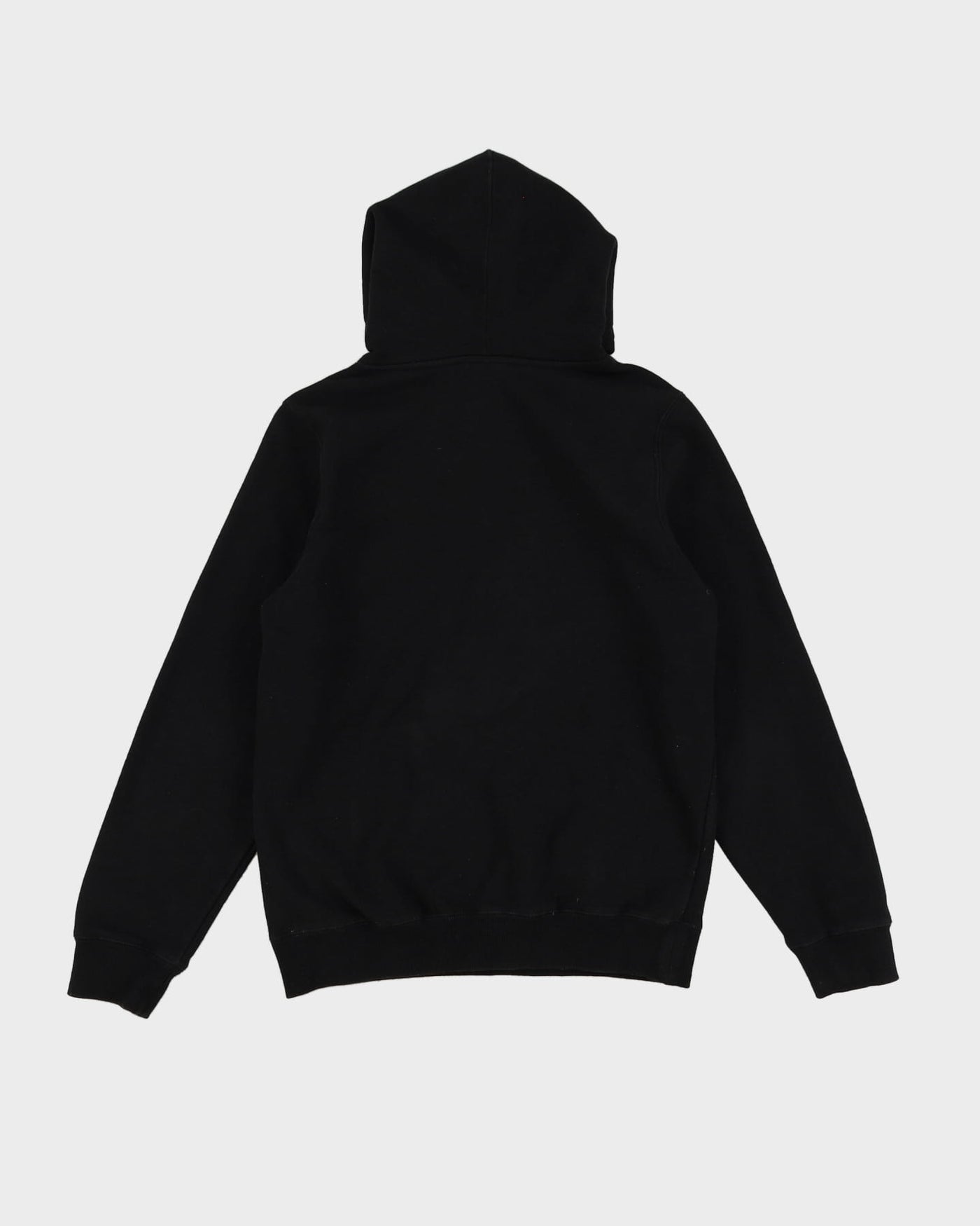 Stussy Black Embroidered Logo Hoodie - S