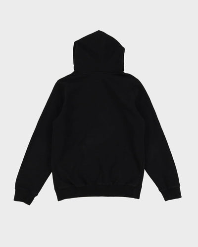 Stussy Black Embroidered Logo Hoodie - S