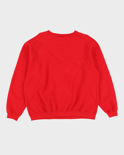 Adidas We The North Toronto Raptors NBA Red Sweatshirt - M / L