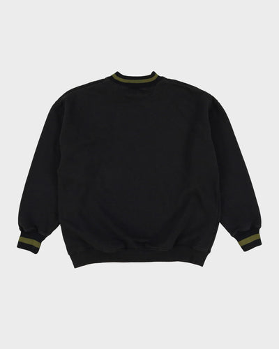 Vintage Bugle Boy Black Sweatshirt - L