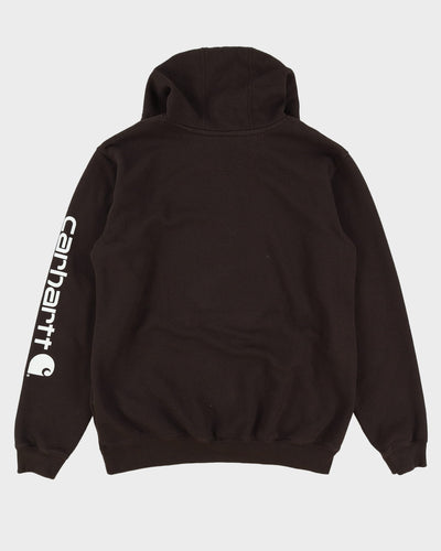 Carhartt Brown Tall Fit Hoodie - L / XL