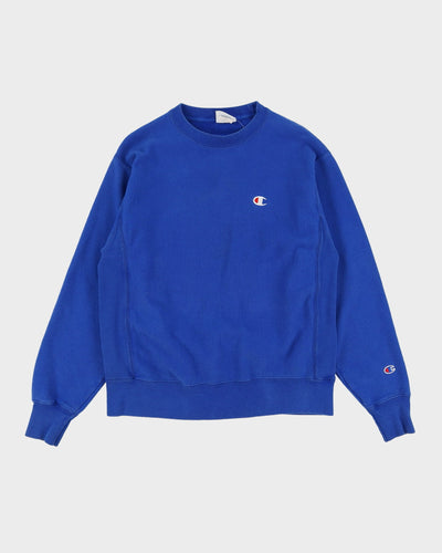 Champion Blue Reverse Weave Sweatshirt - M